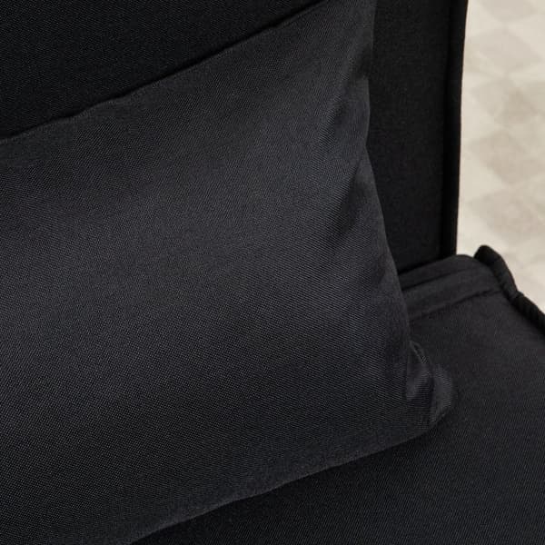 Rootz Bäddsoffa - Bäddbar soffa - Futon - Mjukt tyg - Flexibelt ryggstöd - 94cm x 78cm x 80cm - Krämvit - Enkel montering