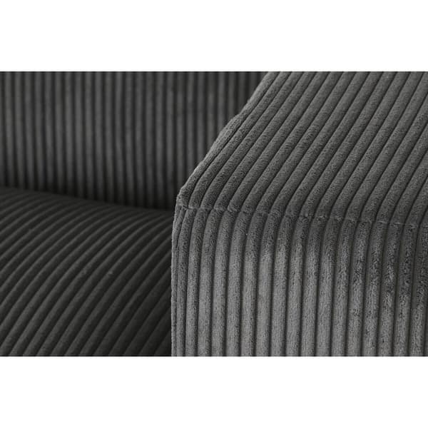 Sohva Home ESPRIT Vaaleanharmaa Moderni 224 x 95,5 x 66,5 cm