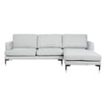 Pikkukuva 9 / 10: Divaanisohva DKD Home Decor Vaaleanharmaa Metalli 250 x 160 x 85 cm