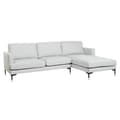 Pikkukuva 1 / 10: Divaanisohva DKD Home Decor Vaaleanharmaa Metalli 250 x 160 x 85 cm