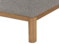 Miniatyrbillede 8 af 9: Sofa Grå Polyester 3 Personers Tyk Polstret Dyb Blød Stofsofa til Stuen Moderne Inspiration Stue Møbel Klassisk