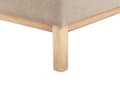 Miniatyrbillede 8 af 9: Hjørnesofa med Chaiselong Taupe Polyester 3 Personers Sofa L Formet Sofa Dyb Blød Stofsofa Design Venstrevendt