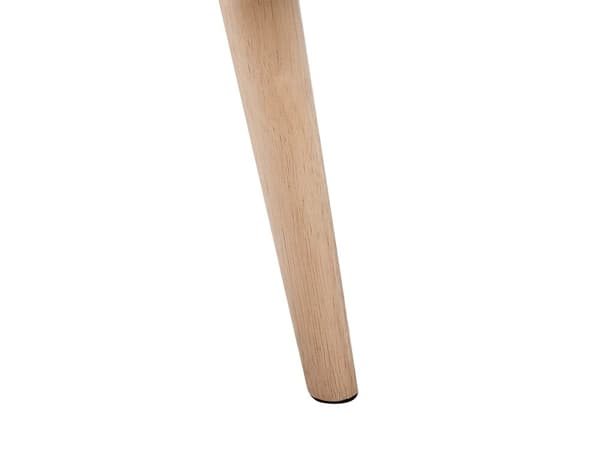 Kökssoffa Ljusbeige Polyestertyg Klädsel 2-sits Tuftad Ljusa Träben Soffa