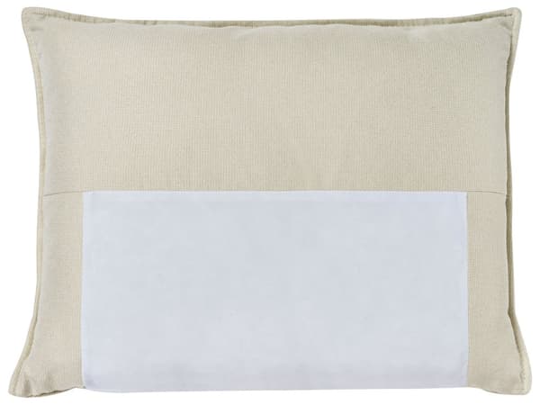 Hjørnesofa Lys beige Stoff 3-seter L-form Treben Ryggputer Sjeselong Venstrevendt Klassisk og moderne design Sofa Stue