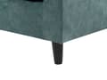 Miniatyrbilde 10 av 11: Hjørnesofa Blågrønn Fløyel 3-seter L-form Treben Ryggputer Sjeselong Høyrevendt Klassisk og moderne design Sofa Stue