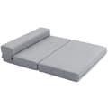 Miniatyrbild 1 av 10: Rootz Golvsoffa - Cabriolet futon - Platssparande bäddsoffa - 2-sits bäddsoffa - Gästsäng - Tjock stoppning - Lätt att rengöra - Kompakt - 138 cm x 80