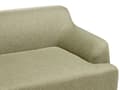 Miniatyrbilde 6 av 9: Sofa Grønn Polyesterstoff 3-seter Ben i tre Vannavvisende stoff Moderne og tradisjonell stil Stue