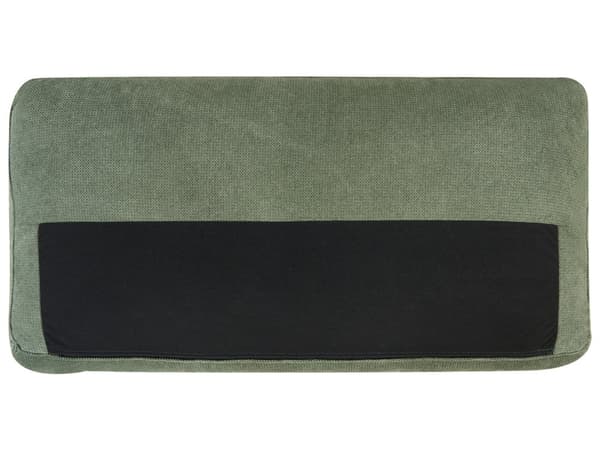 Hörnsoffa Höger 3-sits Grön Tyg Stoppad Armstöd Extra Kuddar Minimalistisk Modern Stil