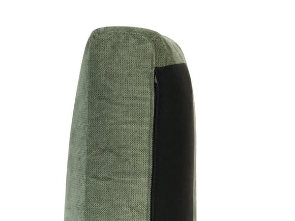 Hörnsoffa Höger 3-sits Grön Tyg Stoppad Armstöd Extra Kuddar Minimalistisk Modern Stil