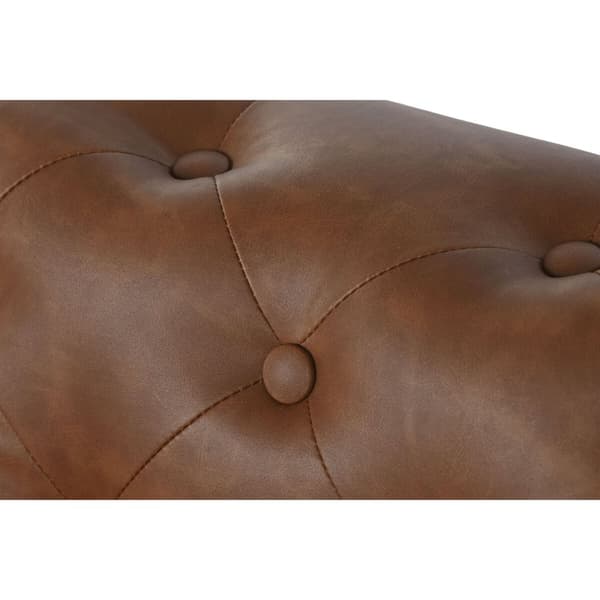 Treseter sofa Home ESPRIT Brun Naturell Vintage 218 X 78 X 70 cm