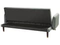 Miniatyrbilde 7 av 11: Sovesofa Lysegrønn Imitert Lin Stoff Moderne Stue 3 Seter Treben Spor Arm