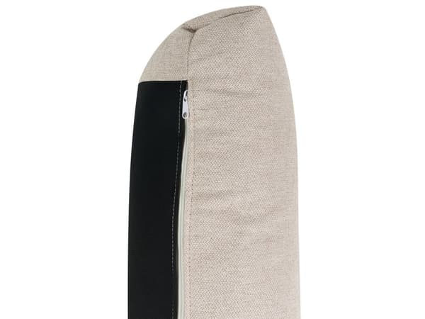 Høyre Hjørnesofa Beige Polstring av Stoff Treben Stilig Design Moderne Stil