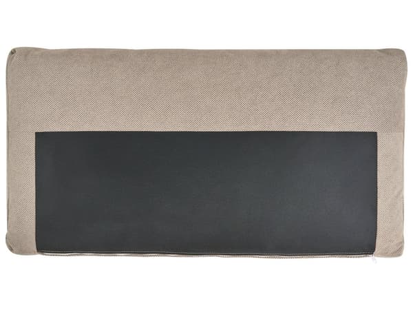 Høyre Hjørnesofa Taupe Polstring av Stoffet Treben Stilig Design Moderne Stil
