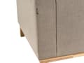 Miniatyrbilde 11 av 11: Høyre Hjørnesofa Taupe Polstring av Stoffet Treben Stilig Design Moderne Stil