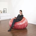 Miniatyrbild 3 av 11: Bestway Jättestor Uppblåsbar Sittplats Fashion Färg Sorterad 112x112x66 cm Inre 75052