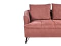 Miniatyrbillede 7 af 11: Sofa Bordeaux Polyester 2 Personers Tyk Polstret Dyb Blød Stofsofa til Stuen Moderne Inspiration Stue Møbel Klassisk