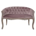Pikkukuva 3 / 3: Sohva DKD Home Decor Ruskea Pinkki Puu Moderni 107 x 61 x 71 cm