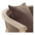 Pikkukuva 5 / 6: Sohva DKD Home Decor Ruskea Pellava Kumipuu Perinteinen (122 x 69 x 72 cm)