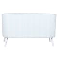 Pikkukuva 2 / 5: Sohva DKD Home Decor Sininen Valkoinen Taivaansininen Metalli Raidat Välimeren 130 x 68 x 78 cm