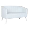 Pikkukuva 1 / 5: Sohva DKD Home Decor Sininen Valkoinen Taivaansininen Metalli Raidat Välimeren 130 x 68 x 78 cm
