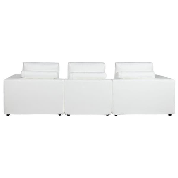 Sohva Home ESPRIT Valkoinen Moderni 286 x 95,5 x 57 cm