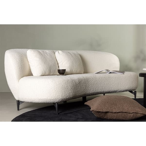 Luna sofa 3-seter hvit.