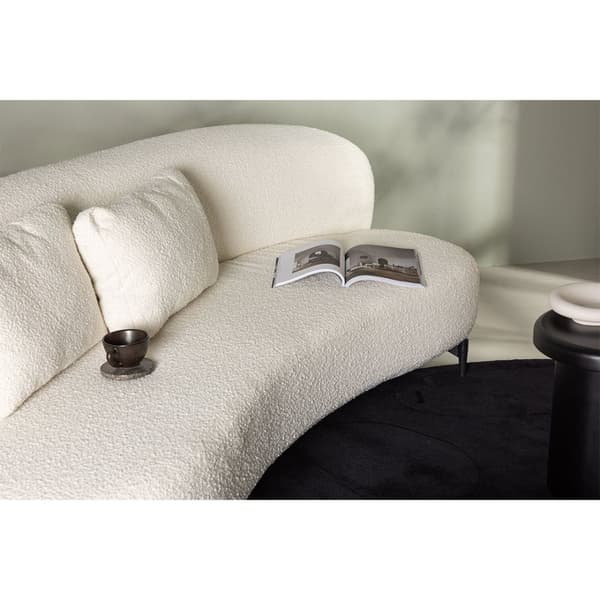 Luna sofa 3-seter hvit.