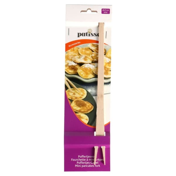 Patisse Træ Poffertjes Gaffel 27 cm