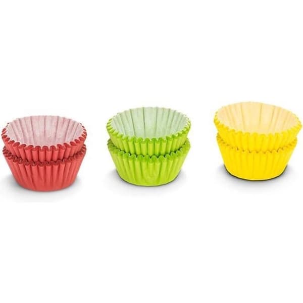 Patisse Papir Praline Forme 150 Stk Gul/Rød/Grøn