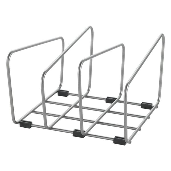 Metaltex Backy bageartikler og skærebrætholder 22x21x14 cm Sølv