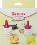 Miniatyrbild 1 av 2: Metaltex dekorationsset Dolceforno 9 x 7 Cm Transparent