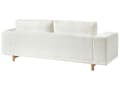 Miniatyrbilde 6 av 11: Sofa Off-White 3-seter Moderne Stue i Retrostil Brede Armlener Retro Sofa