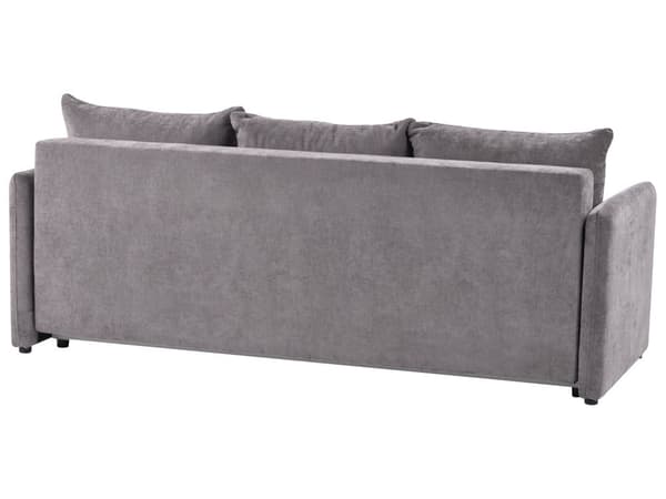 Sovesofa Taupe Stoff 3 Seter Polstring Puter Moderne Design til Stue