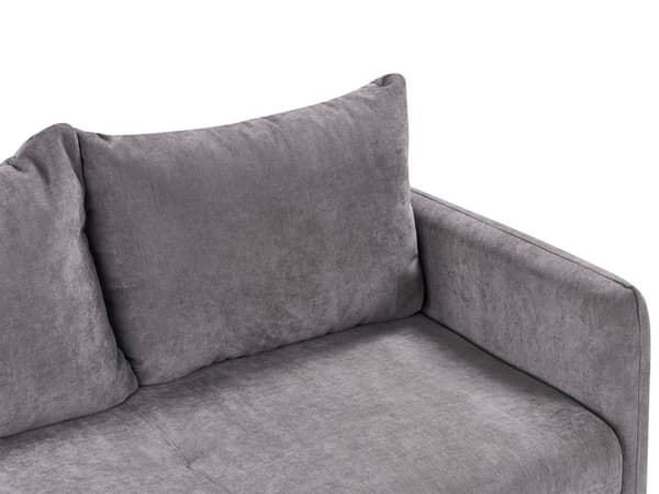 Sovesofa Taupe Stoff 3 Seter Polstring Puter Moderne Design til Stue
