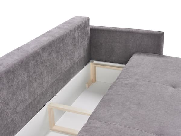 Sovesofa Taupe Stoff 3 Seter Polstring Puter Moderne Design til Stue