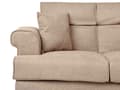 Miniatyrbilde 9 av 11: 2-seters Sofa Lysebrunt Stofftrekk med Justerbare Nakkestøtter Moderne Stil Stue Møbler