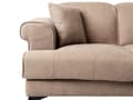 Miniatyrbilde 10 av 11: 2-seters Sofa Lysebrunt Stofftrekk med Justerbare Nakkestøtter Moderne Stil Stue Møbler