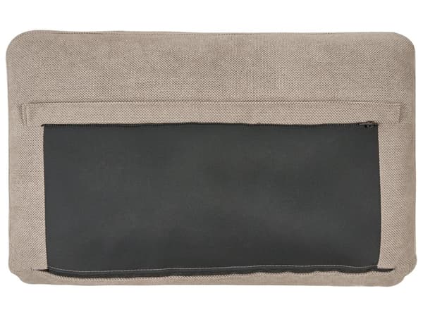 Bäddsoffa Taupe Polyester Tyg Stoppad Sovsoffa Modern Stil Vardagsrum