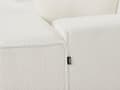 Miniatyrbillede 9 af 11: Hjørnesofa med Chaiselong Off White Boucle 3 Personers Sofa L Formet Dyb Sofahjørne Siddemøbel Blød Stofsofa Højrevendt Modulsofa