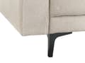 Miniatyrbilde 11 av 11: Venstre Hjørnesofa Beige Polyester Stoff Polstring Liggende Ryggstøtte 3 Posisjoner Click-Clack