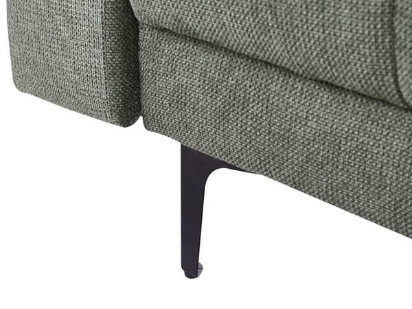 Sovesofa Grøn Polyester 3 Personers Moderne Blød Sofa Sofaseng Tre Personers Designsofa Praktisk Splitback Stofsofa God Liggekomfort