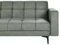 Miniatyrbillede 7 af 11: Sovesofa med Chaiselong Grøn Polyester 4 Personers Sofa L Formet Hjørnesofa Dyb Sofaseng Blød Stofsofa Design Hjørnesovesofa Højrevendt