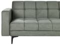 Miniatyrbillede 7 af 11: Sovesofa med Chaiselong Grøn Polyester 4 Personers Sofa L Formet Hjørnesofa Dyb Sofaseng Blød Stofsofa Design Hjørnesovesofa Venstrevendt
