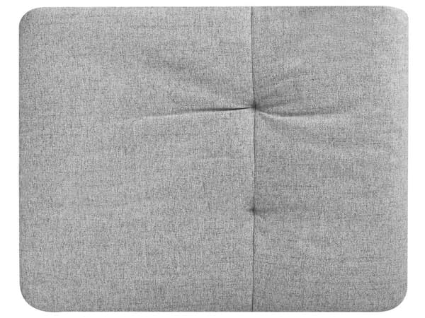 Soffa Grå Bouclé Tyg Polyester Klädsel Metallben 4 Sittplatser Kraftigt Vadderad Minimalistisk Stil Vardagsrumsmöbler
