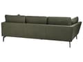 Miniatyrbild 6 av 11: Soffa Grön Bouclé Tyg Polyester Klädsel Metallben 4 Sittplatser Kraftigt Vadderad Minimalistisk Stil Vardagsrumsmöbler