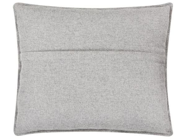 2-seters Sofa Grå Stoff Polstring Ekstra Puter Moderne Stil Stue Møbler