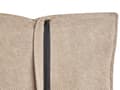 Miniatyrbilde 9 av 11: 3-seters Sofa Brun Stoff Polstring Ekstra Puter Moderne Stil Stue Møbler