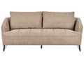 Miniatyrbilde 1 av 11: 3-seters Sofa Brun Stoff Polstring Ekstra Puter Moderne Stil Stue Møbler