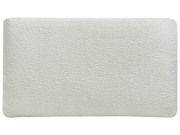 Sofa Hvid Boucle 4 Personers Tyk Polstret Dyb Blød Stofsofa til Stuen Moderne Inspiration Stue Møbel Moderne