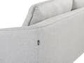 Miniatyrbillede 11 af 11: Sofa Grå Polyester 3 Personers Tyk Polstret Dyb Blød Stofsofa til Stuen Moderne Inspiration Stue Møbel Moderne